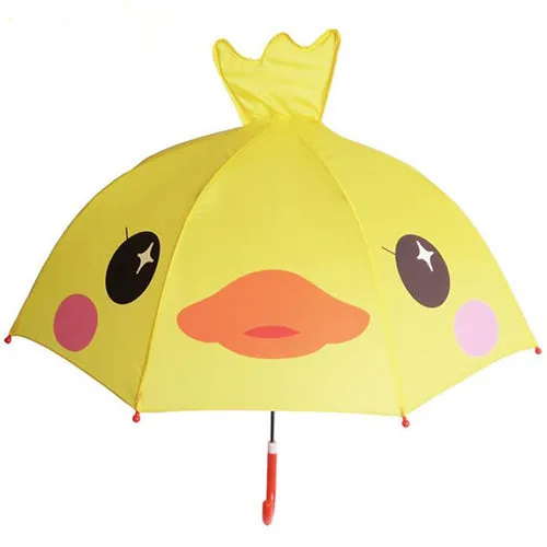 Cute Cartoon Children Umbrella animation creative  long-handled 3D ear modeling kids umbrella For boys girls