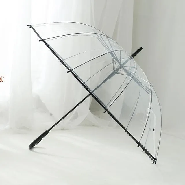 Cute Clear Paraguas Good Quality Transparent Umbrella