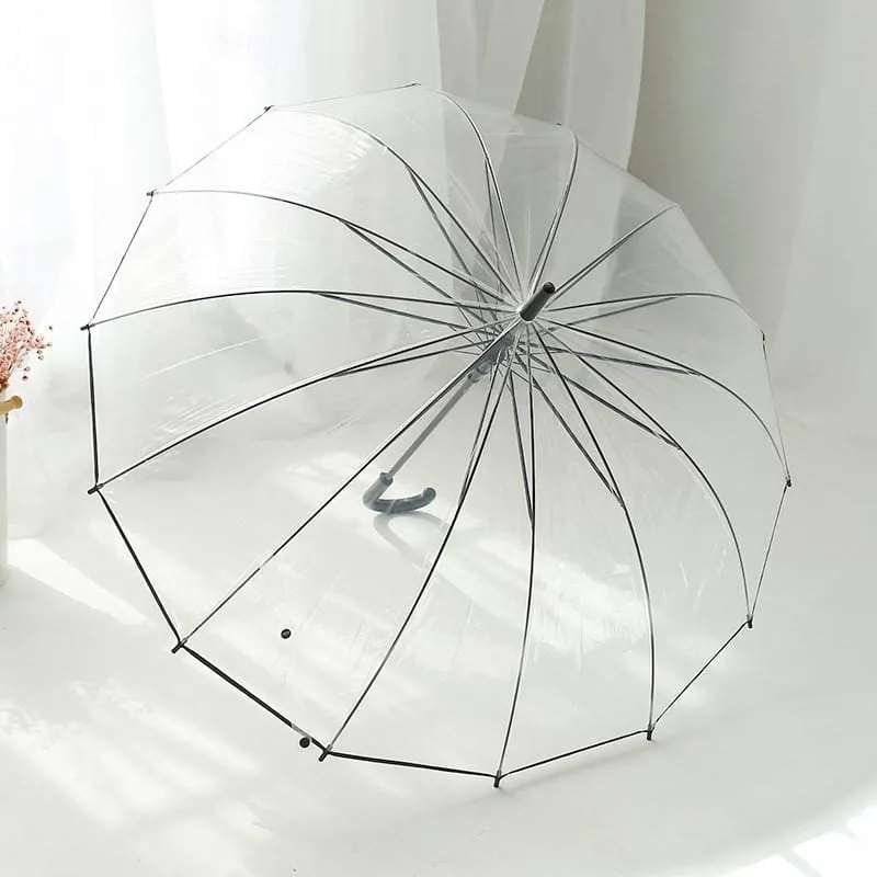 Cute Clear Paraguas Good Quality Transparent Umbrella