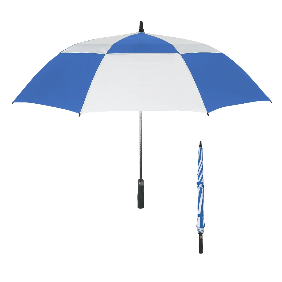 D1597 58" Arc Vented Windproof Umbrella