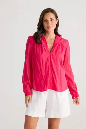 Daffodil Blouse Raspberry