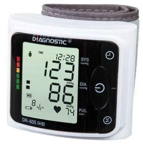 Diagnostic DR-605 IHB wrist blood pressure monitor x 1 piece