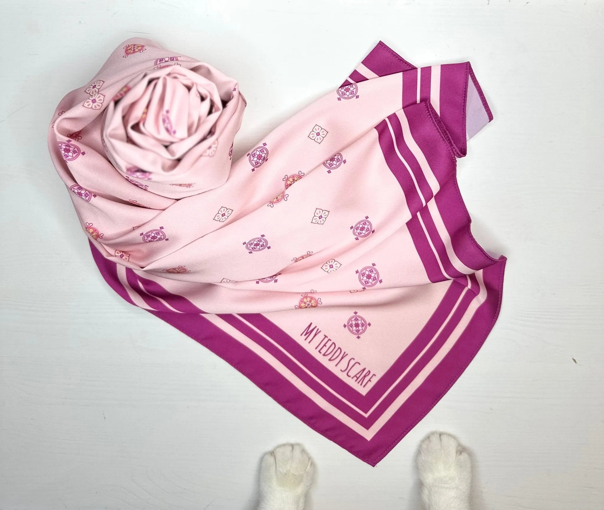 Diamond in Blush Square