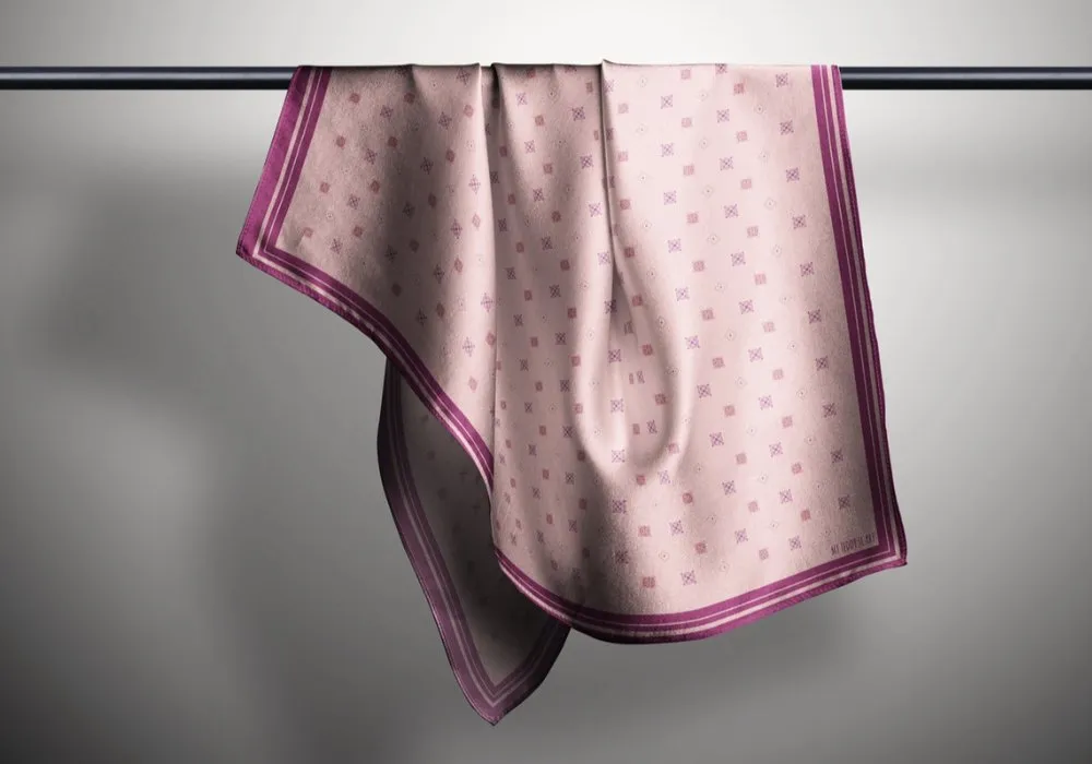 Diamond in Blush Square