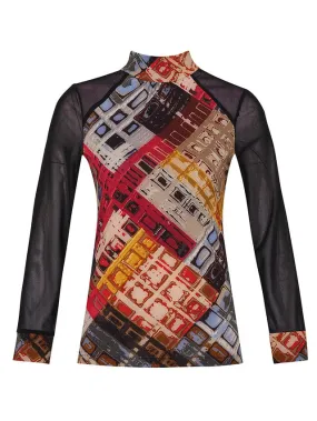 Dolcezza High Neck Manhattan Top