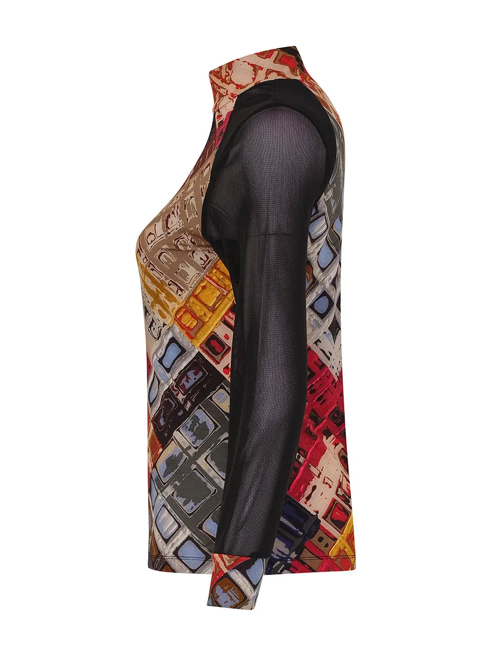 Dolcezza High Neck Manhattan Top