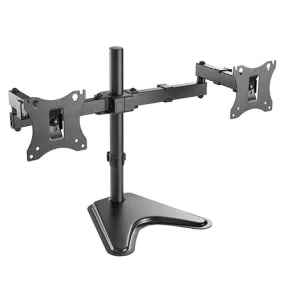 Dual-Monitor Steel Articulating Monitor Mount - SH M0011C (Fits Most 13" ~ 34")