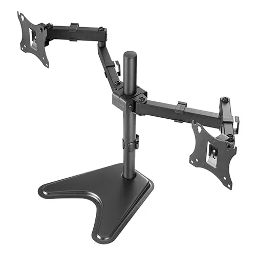 Dual-Monitor Steel Articulating Monitor Mount - SH M0011C (Fits Most 13" ~ 34")