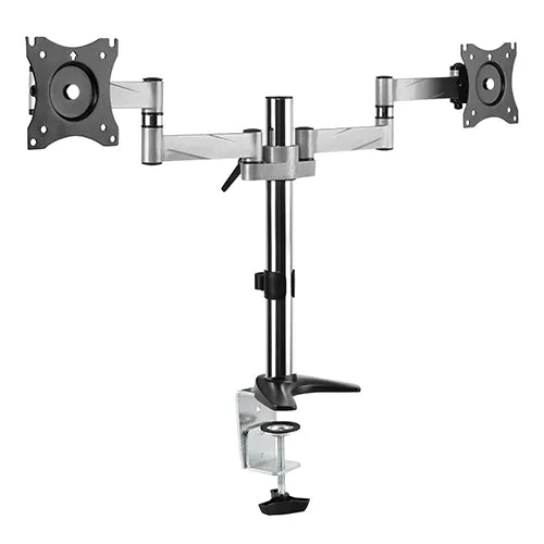 Dual Monitors Premium Articulating Monitor Mount - SH 110C024 (Fits Most 13" ~ 27")