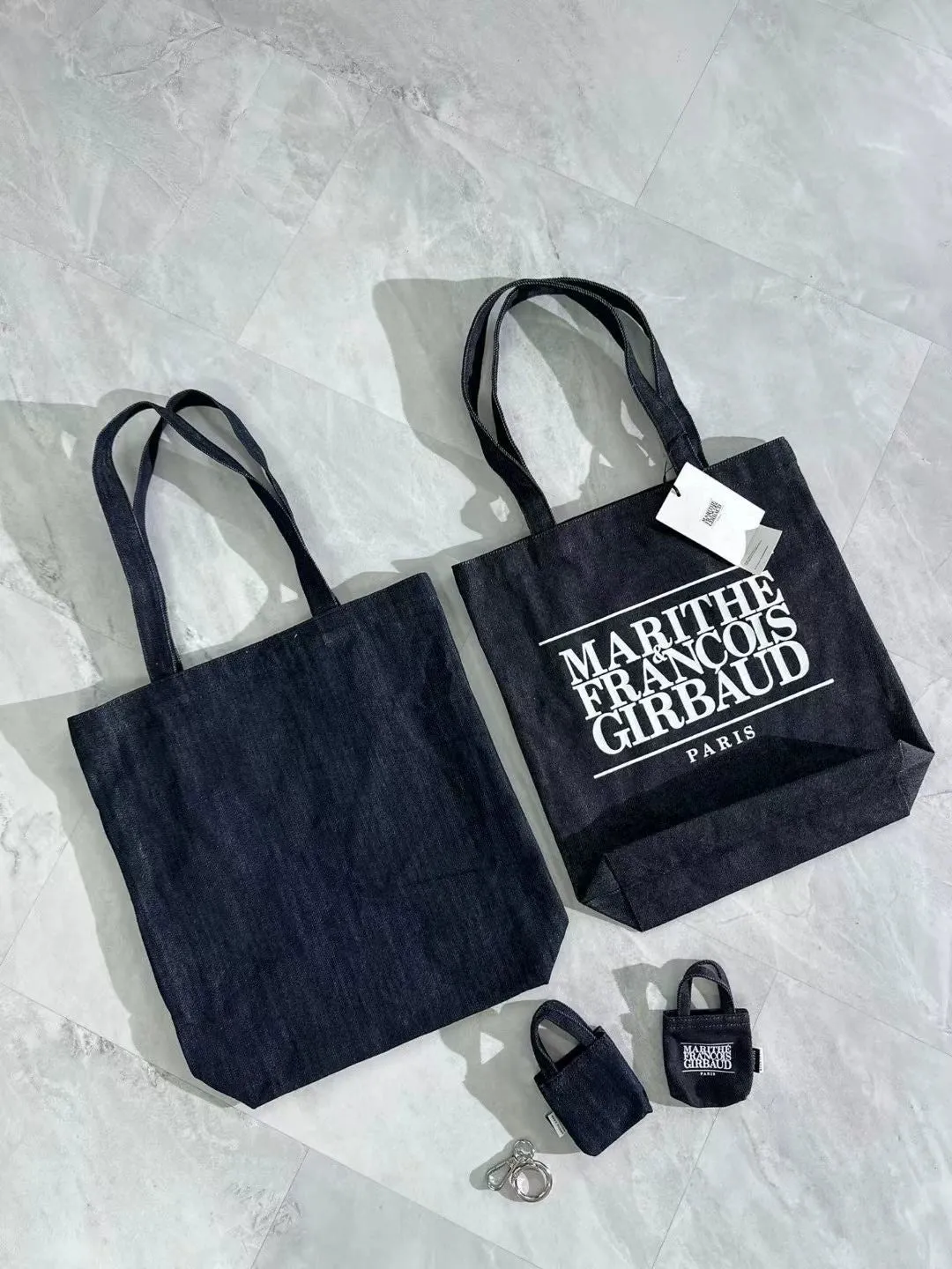 Elegant Denim Tote Bag