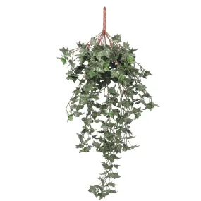 English Hanging Fake Ivy Bush 80cm UV Resistant (Indoor / Outdoor)