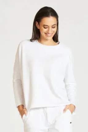 EST 1971 - 'Raw Sweatshirt' - White