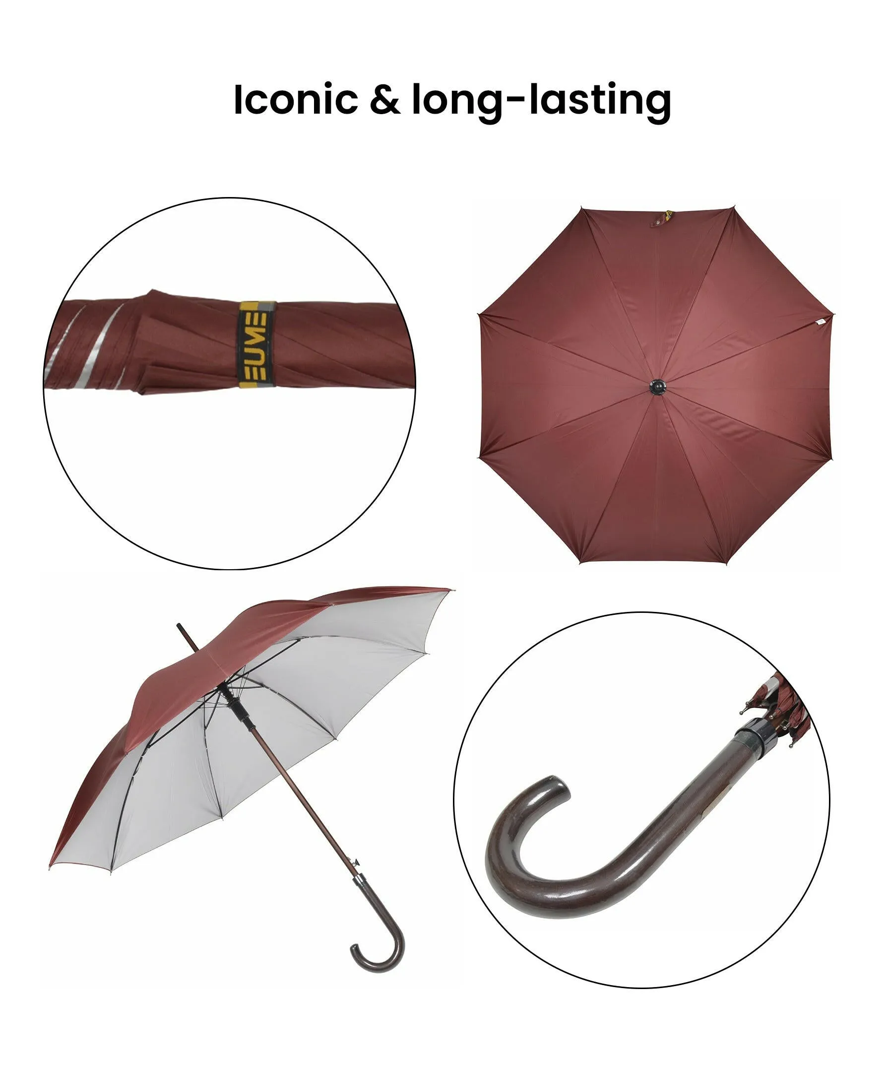 EUME - Forlin 23" 1-fold AO Umbrella