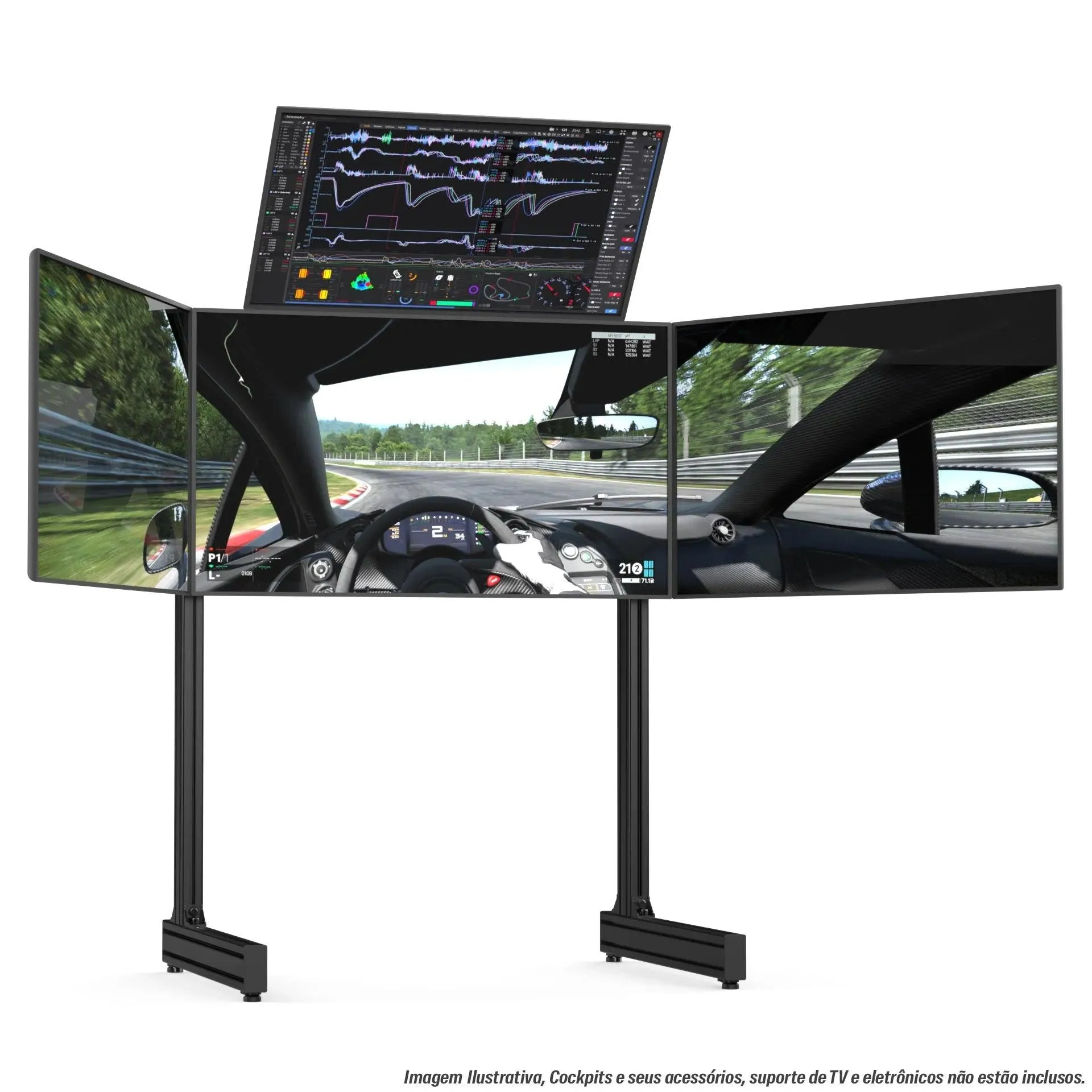 EXTREME TOP SCREEN ADD-ON FOR ALUMINUM PROFILE TV STAND