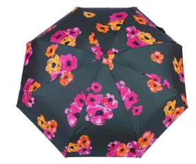 FabSeasons 5 fold Floral Digital Printed Small Compact Manual Green Umbrella