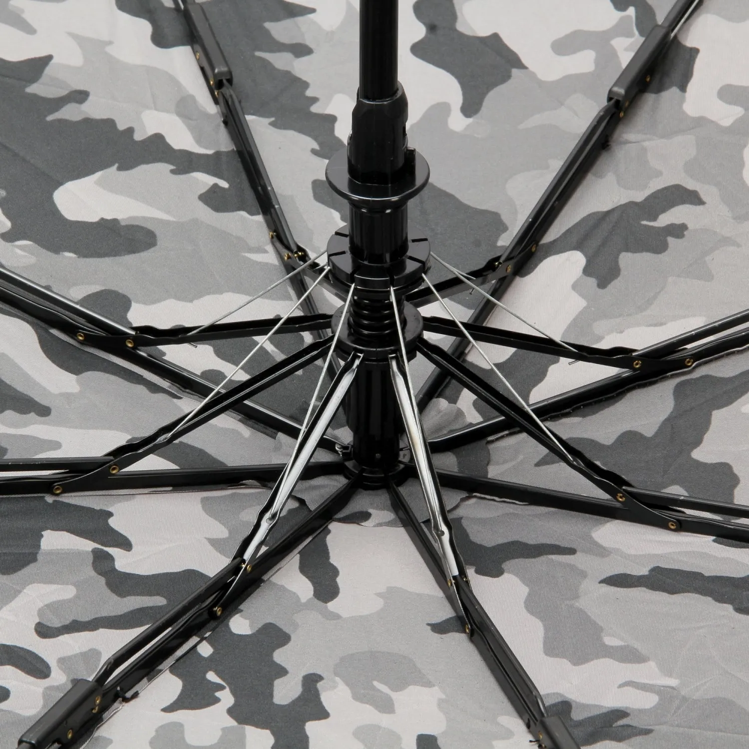 FabSeasons  Camo-Gray Military Printed 3 Fold Umbrella