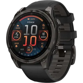 Fenix 8 Sapphire 47mm Amoled - Carbon Gray