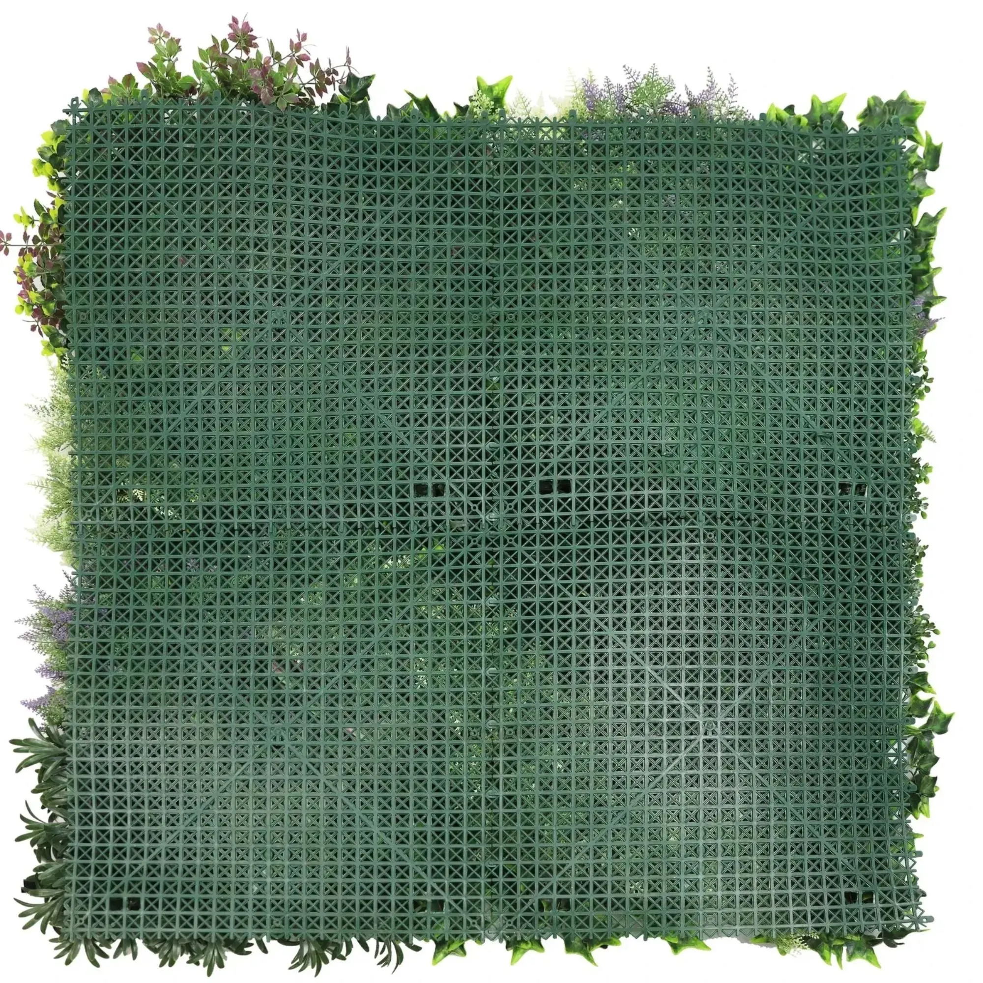 Forest Floor Artificial Vertical Garden / Green Wall Panel 1m x 1m UV Resistant