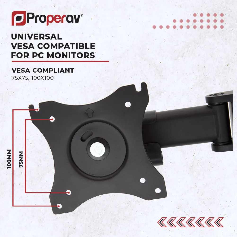 Free Standing Monitor Mount | Dual 17''-32''
