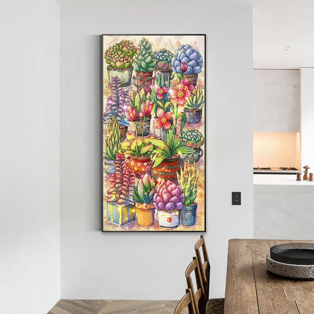 Fresh Bouquet - Full Round Drill Diamond Painting 40*70CM