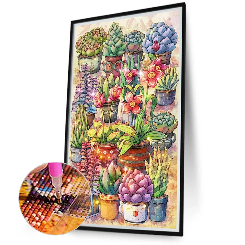 Fresh Bouquet - Full Round Drill Diamond Painting 40*70CM