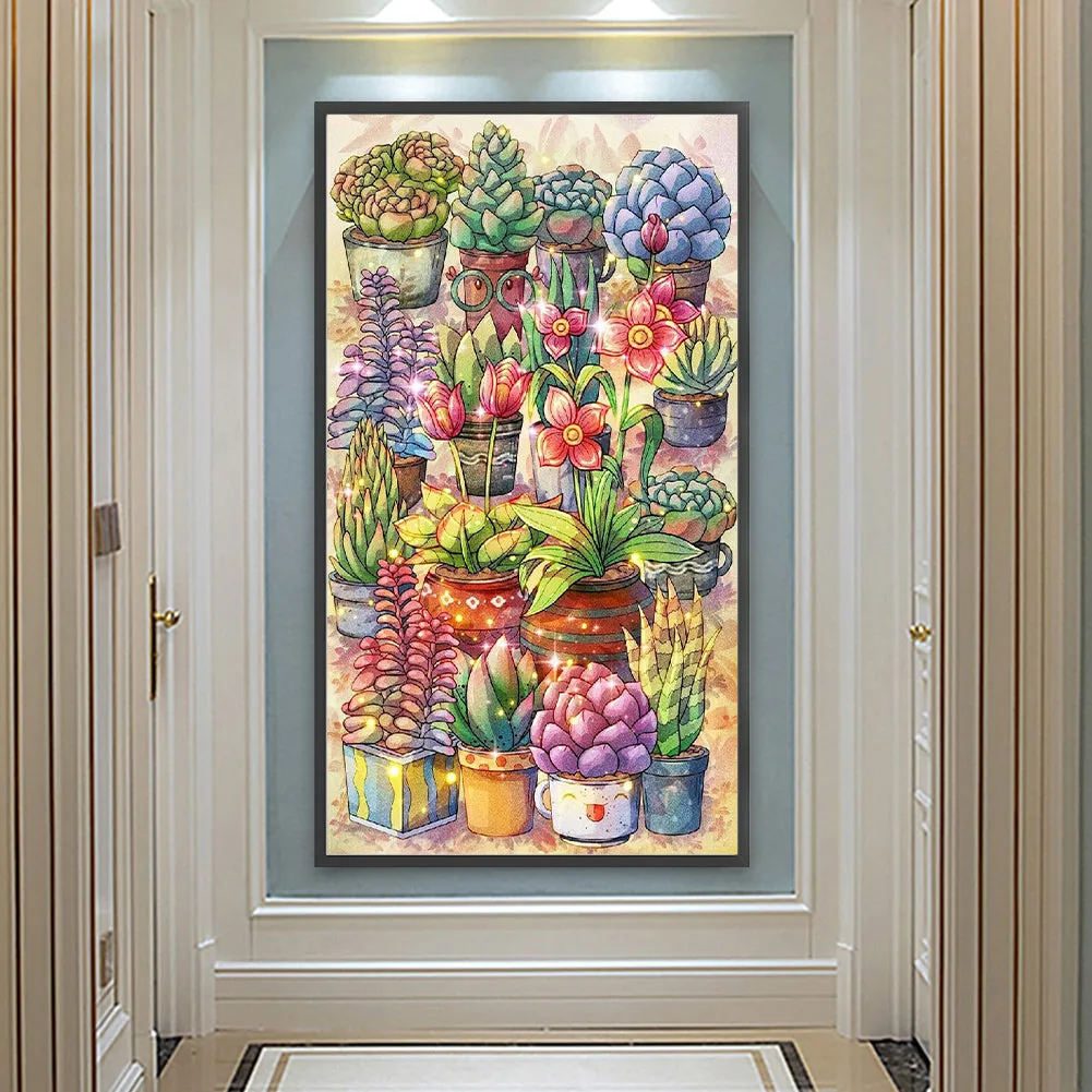 Fresh Bouquet - Full Round Drill Diamond Painting 40*70CM