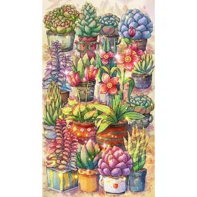 Fresh Bouquet - Full Round Drill Diamond Painting 40*70CM