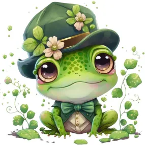 Frog 30*30Ccm(canvas) full round drill diamond painting