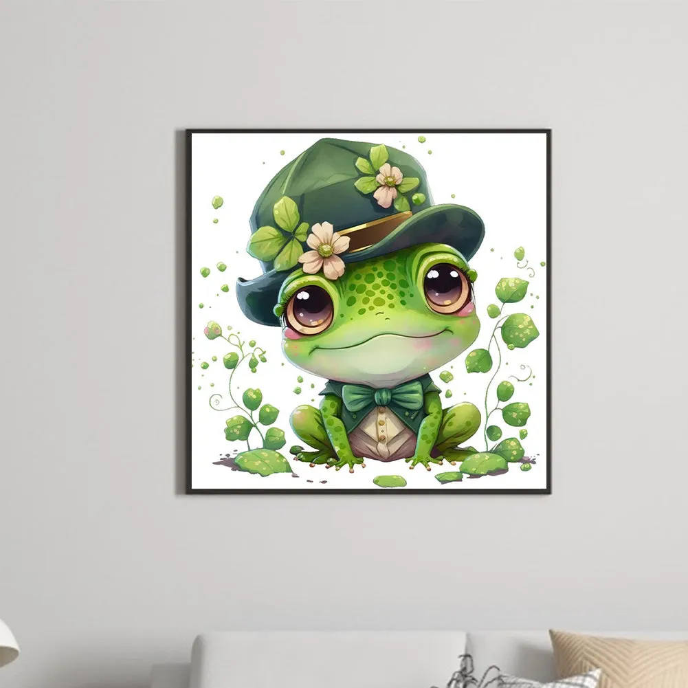 Frog 30*30Ccm(canvas) full round drill diamond painting