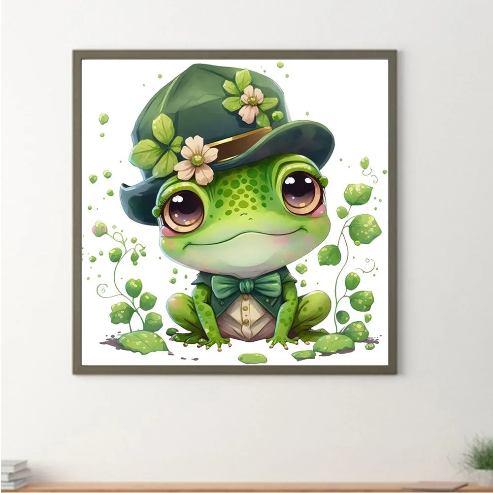 Frog 30*30Ccm(canvas) full round drill diamond painting