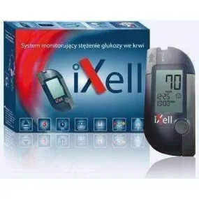 Glucometer iXell equipment, blood sugar monitor, glucose meter