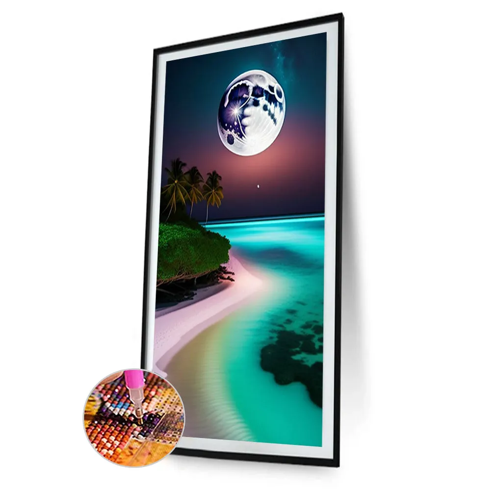 Gradient Sea - Full Round Drill Diamond Painting 40*70CM