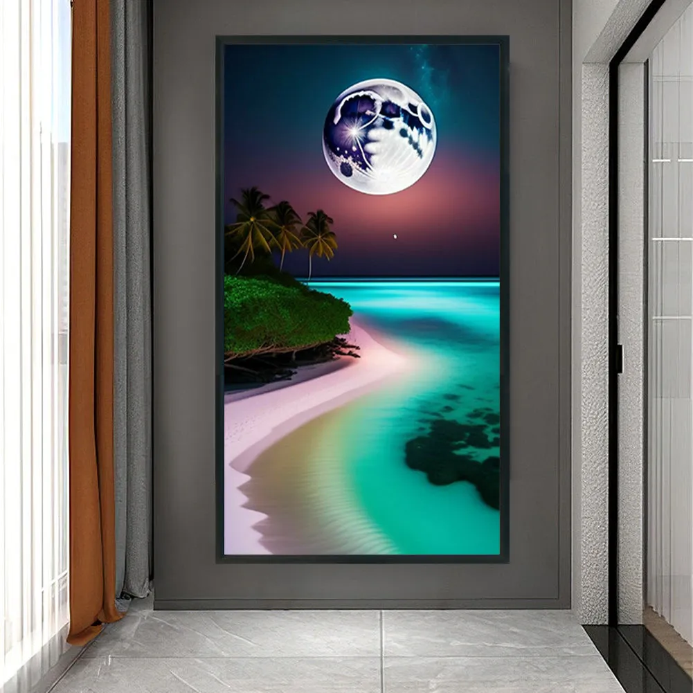 Gradient Sea - Full Round Drill Diamond Painting 40*70CM