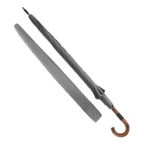 Grey Gentleman's Windproof Umbrella