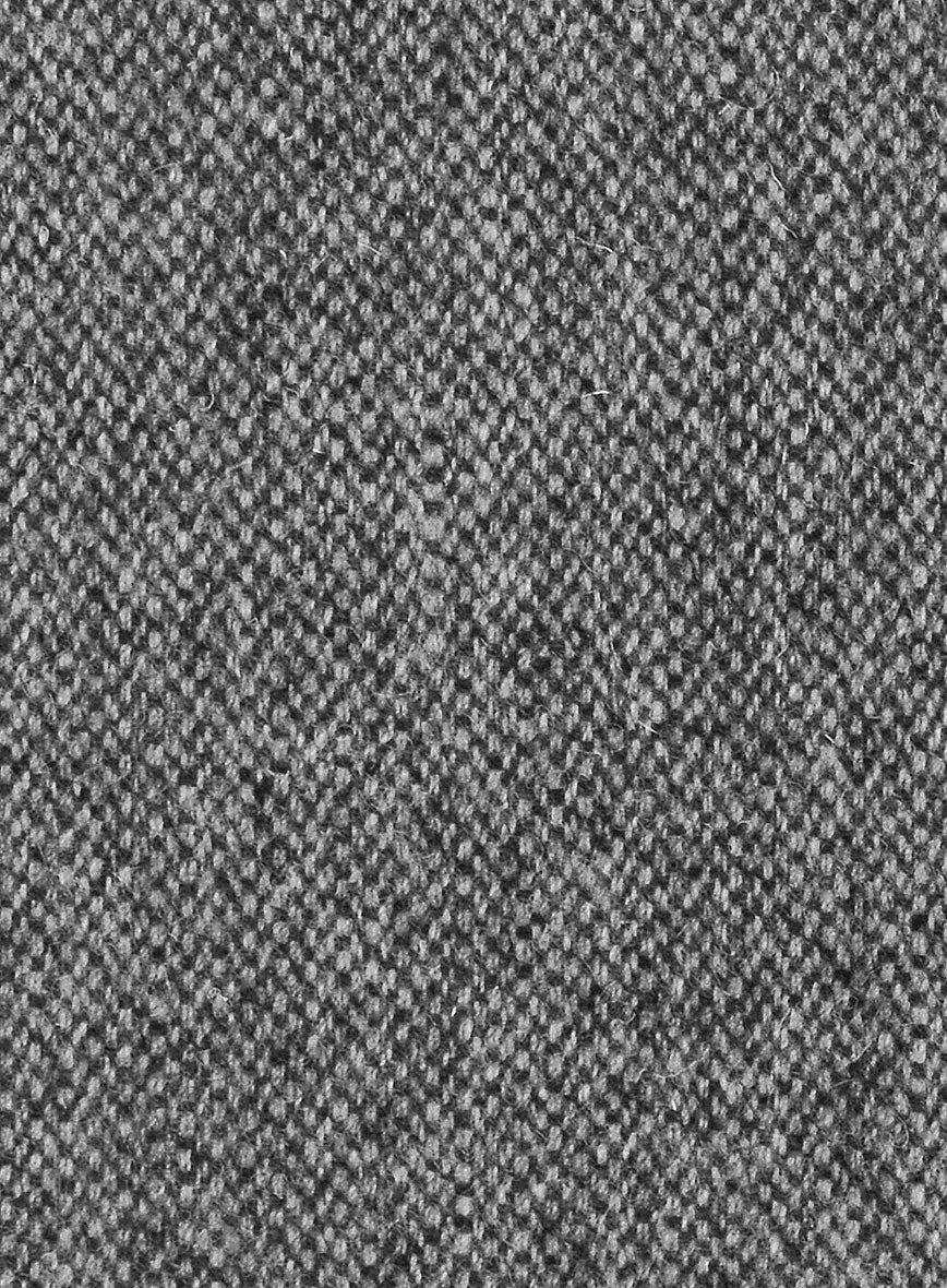 Harris Tweed Barley Gray Newsboy Cap