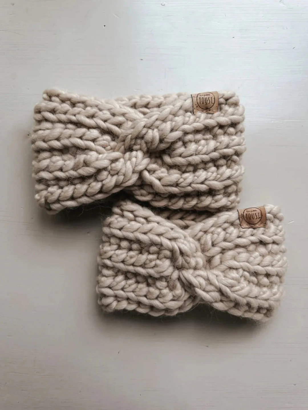 Headband duo - crochet kit for beginners