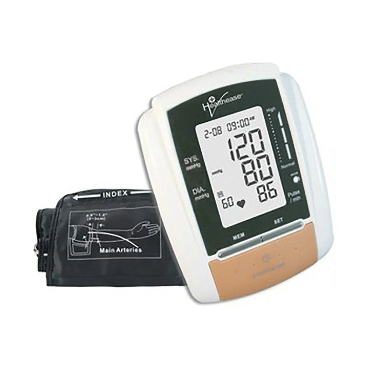 Healthease Digital Blood Pressure Monitor – Arm