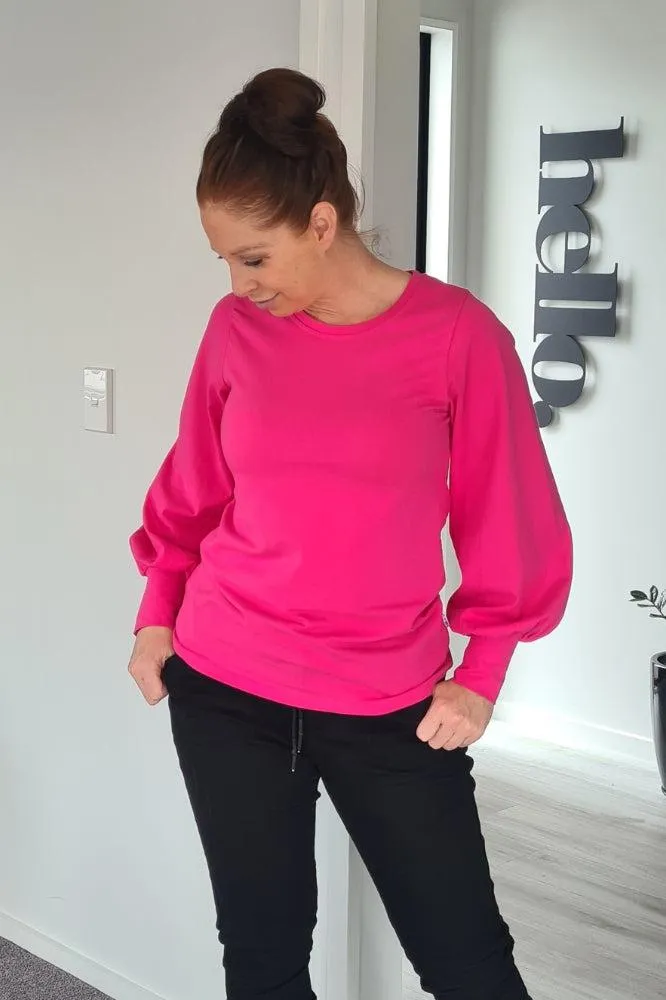 Homelee Laylah Top Raspberry Pink