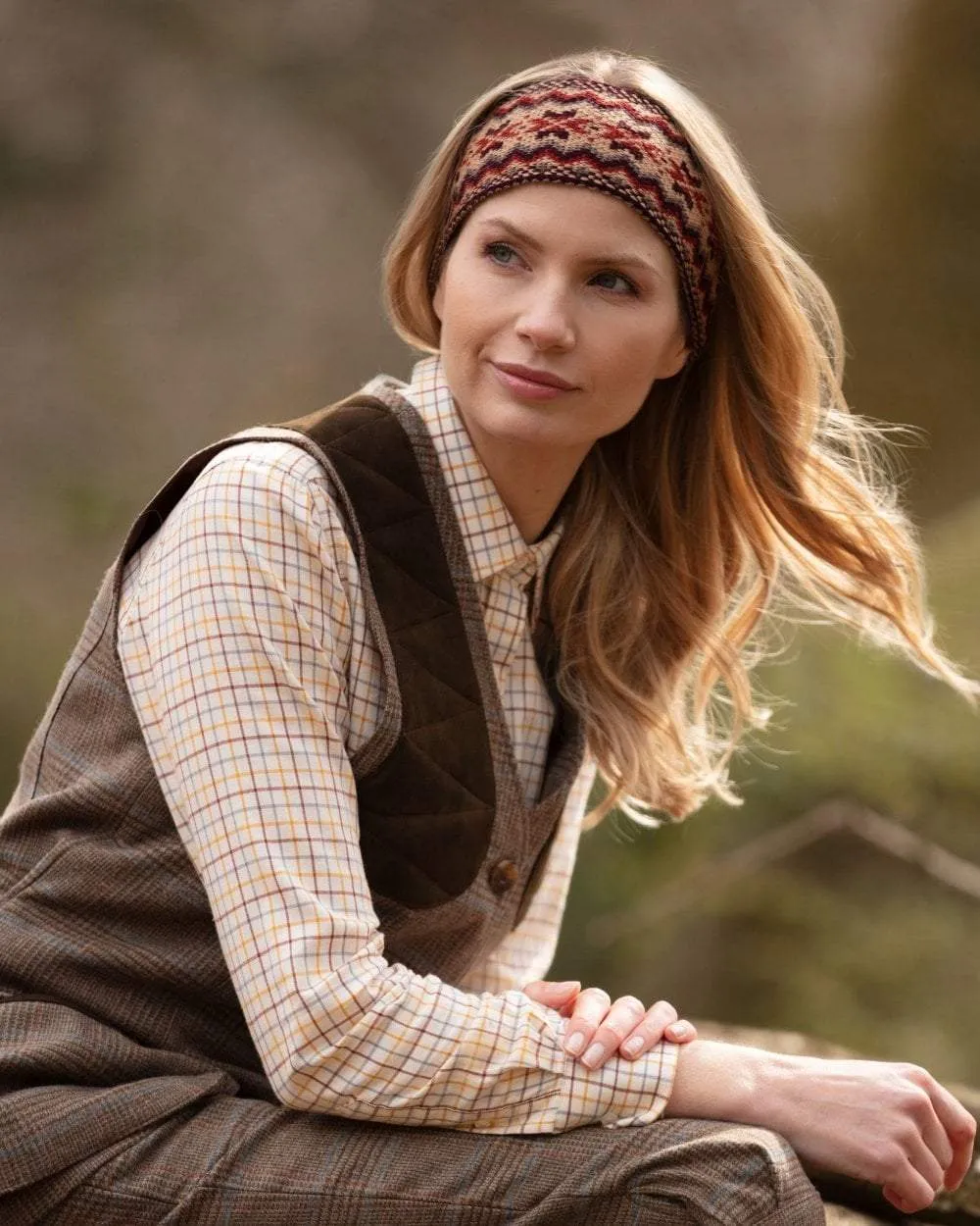 House of Cheviot Lady Fairisle Headband