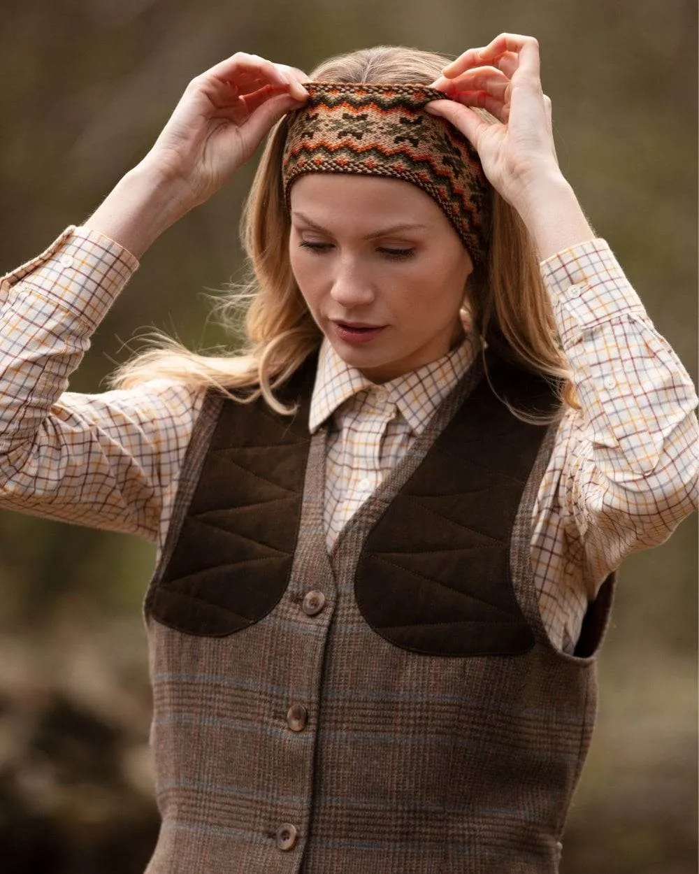 House of Cheviot Lady Fairisle Headband
