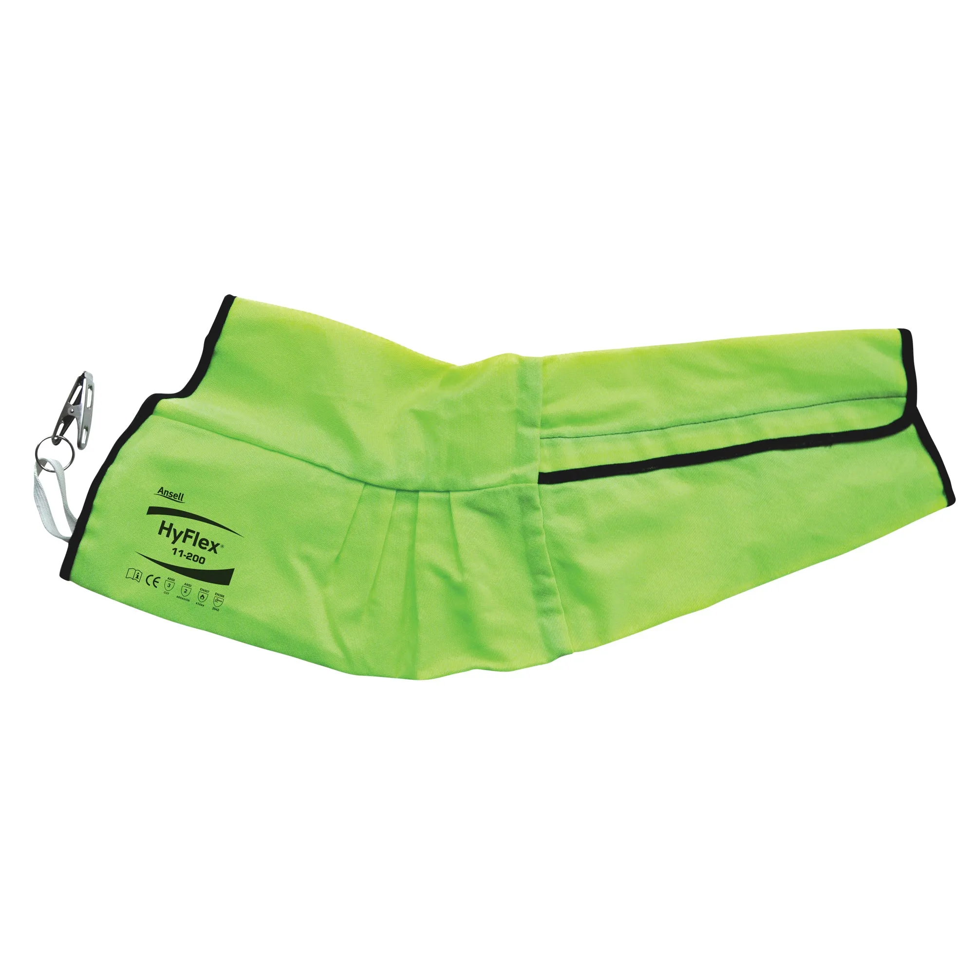 HyFlex® 11-200 Sleeve, Nylon, 18", ANSI/ISEA 105 Level 3/EN 388 Level 5, Yellow