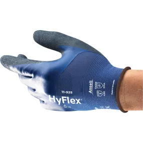 HyFlex® 11-925 Cut Resistant Gloves, Size Small/7, 18 Gauge, Nitrile Coated, Nylon Shell, ANSI/ISEA 105 Level 3
