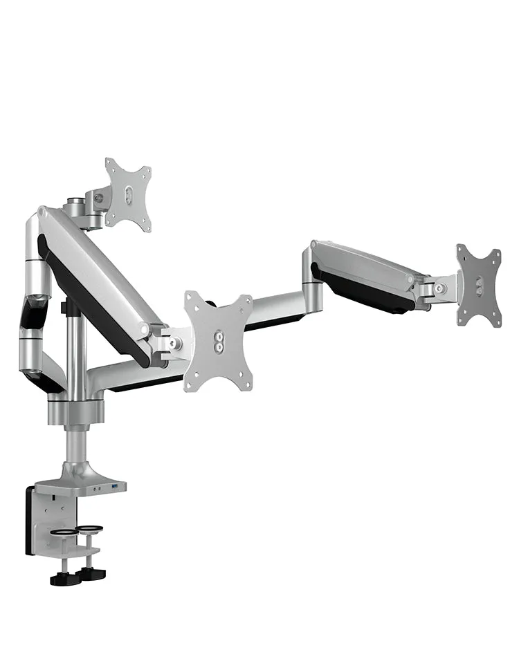 Icy Box Display Mount Ib-Ms505-Ti - For Three Monitors Up To 32"