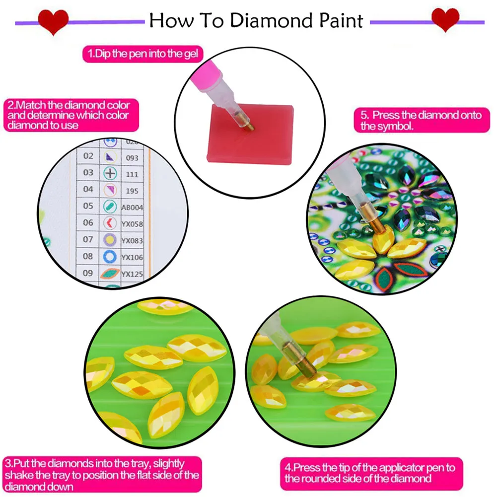 Jeweled Dinosaur - Special Shaped Drill Diamond Painting 30*30CM