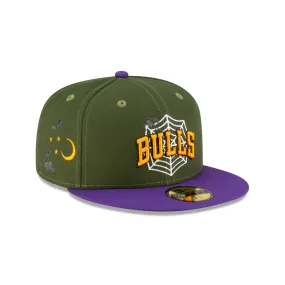 Just Caps Spider Web Chicago Bulls 59FIFTY Fitted Hat