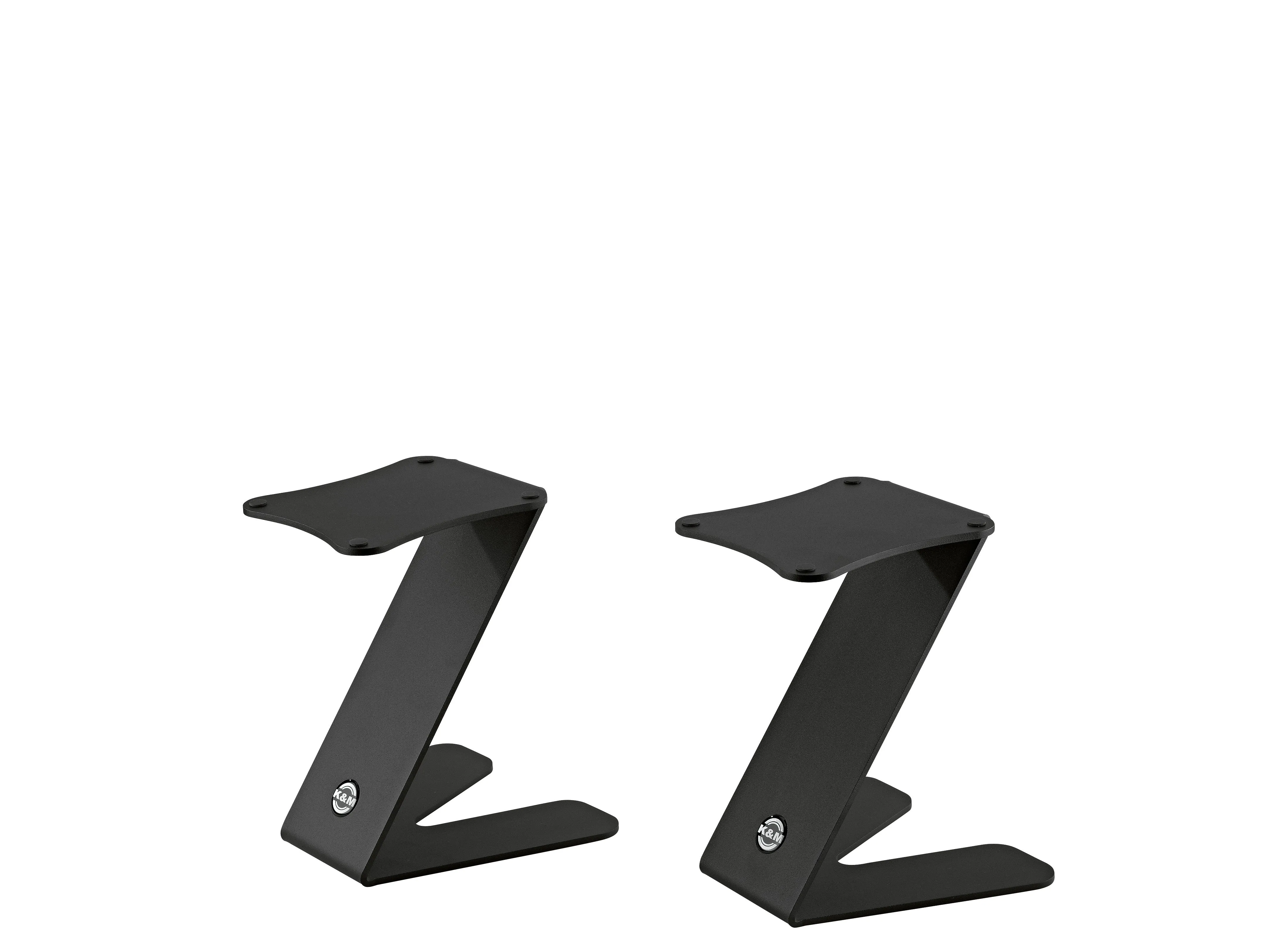 K&M - 26773-000-56 - "Z" Table Top Monitor Stands - Pair.