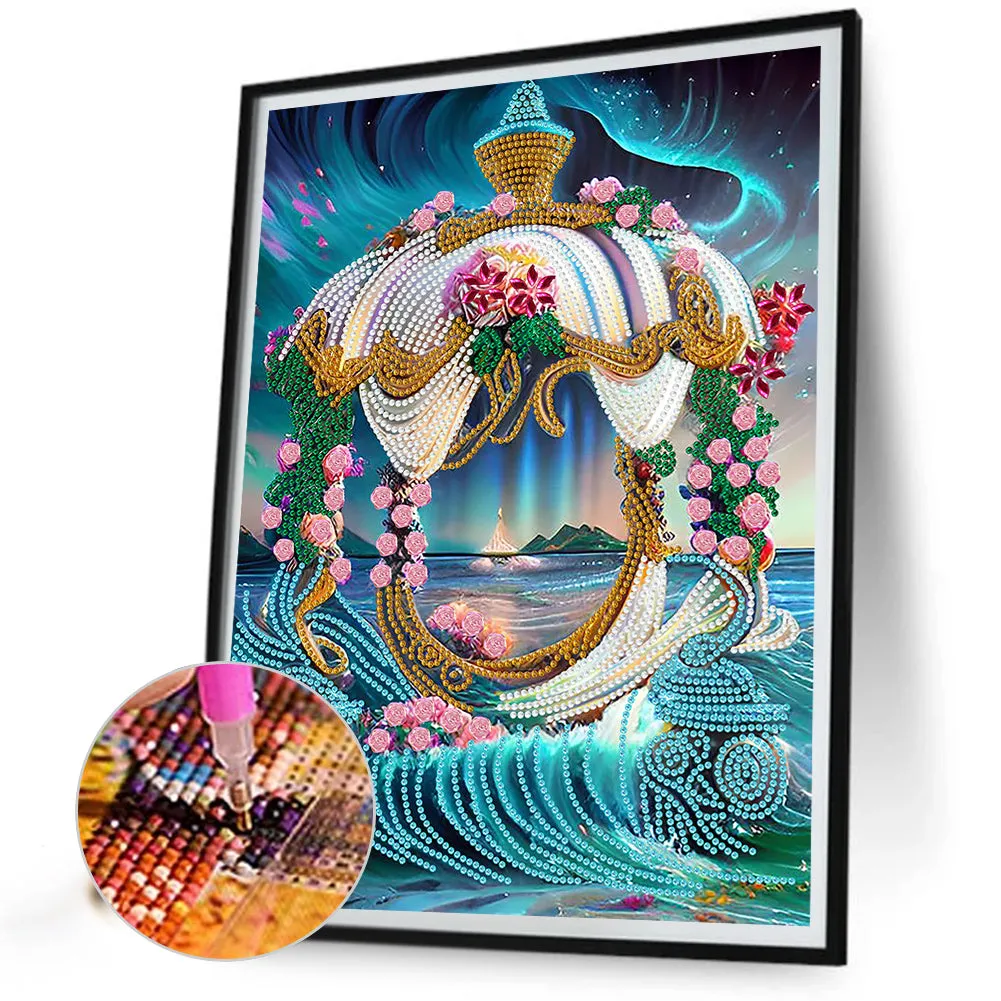 Kiosk - Special Shaped Drill Diamond Painting 30*40CM