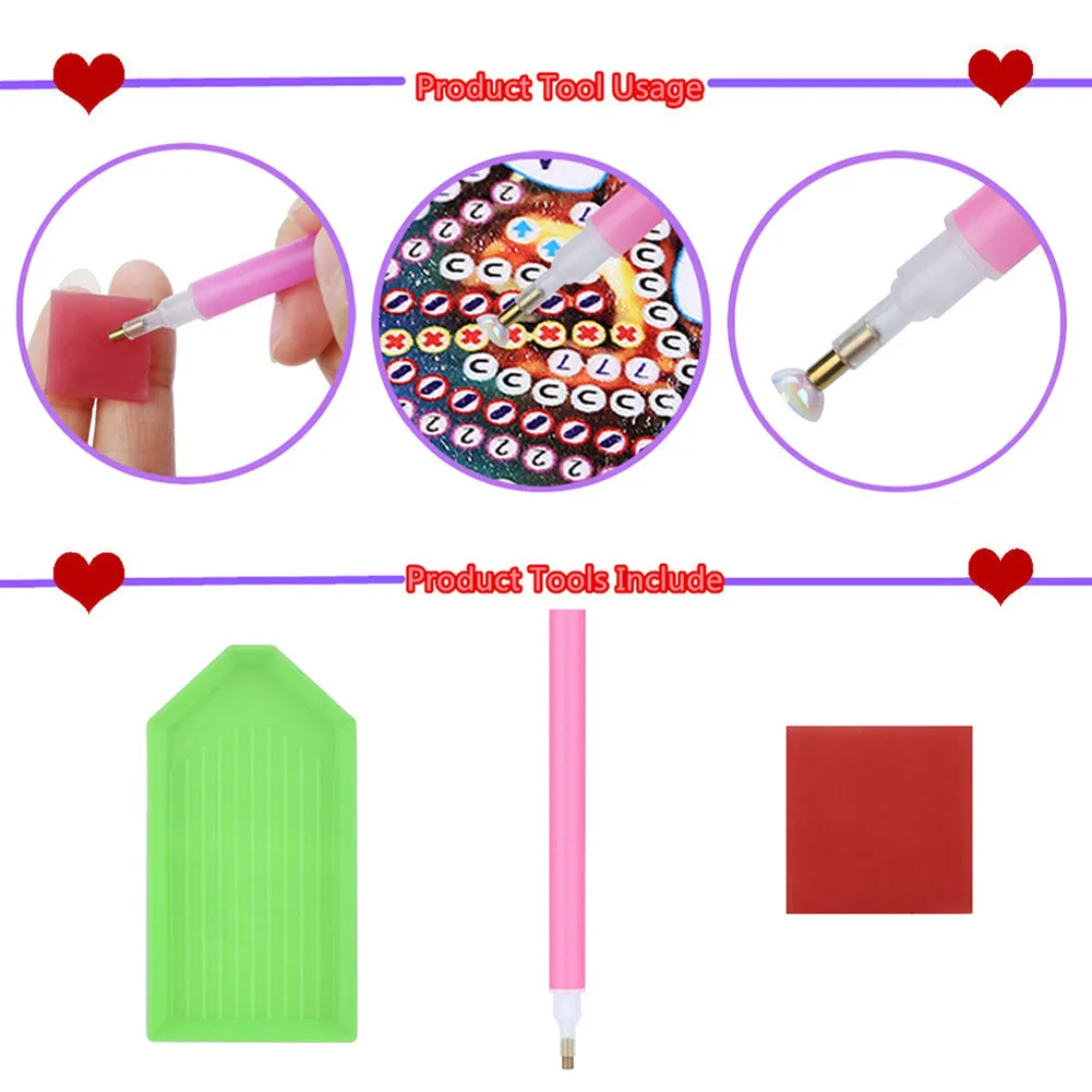 Kiosk - Special Shaped Drill Diamond Painting 30*40CM