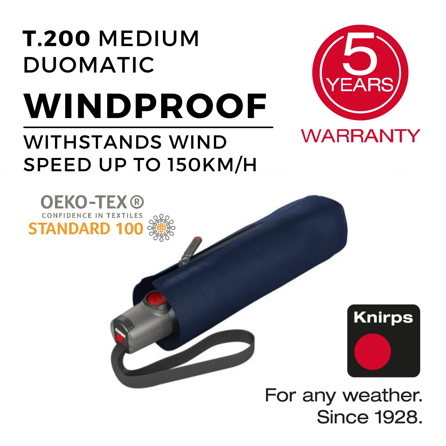 Knirps T.200 Medium Duomatic Umbrella