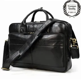 Kofi Best Premium Pure Leather Laptop Bags for Men and Women